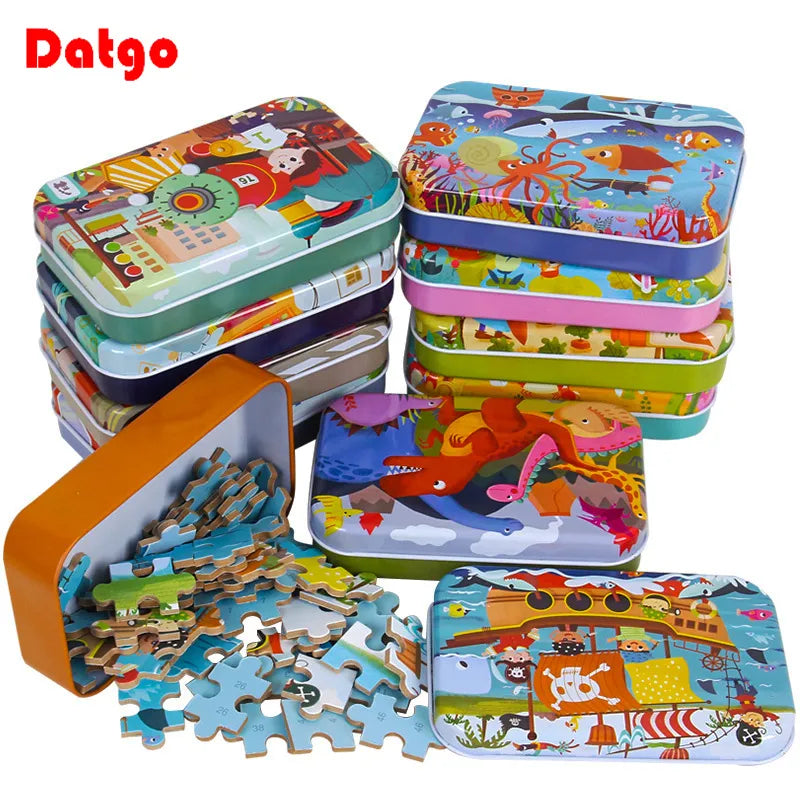 60 Piece Puzzle | Animal Educational Jigsaw