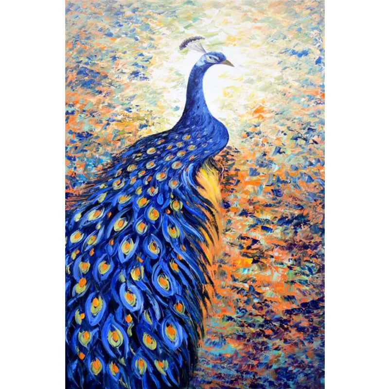 75*50cm 1000 Jigsaw Pieces Peacock Animals Series | Home Decoration | Adult Stress Relief | Educational Toys
