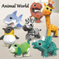 Giraffe 3D Paper Puzzle Animal Model | Toy Puzzle Paper 3D Stereo Puzzle | 3D Animal Model Animal 3D Paper Puzzle Toy | Kids Toys
