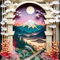 EverShine 5D DIY Diamond Painting Mountain Moon | New Arrivals Mosaic Landscape Full Craft Kit