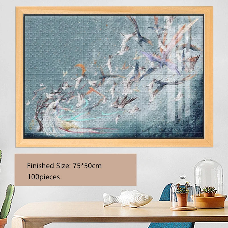 Adult 1000pcs Jigsaw Puzzle Phoenix | High Difficulty Decompression | Educational Toys